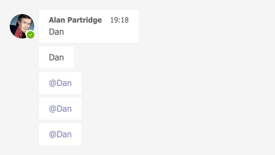 Dan! Dan! Dan!