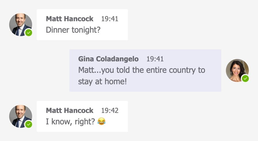 Matt and Gina